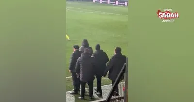 İstanbulspor Başkanı, takımı sahadan böyle çekti! Olay görüntüler | Video