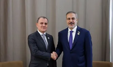 Dışişleri Bakanı Hakan Fidan Azerbaycanlı mevkidaşı Bayramov ile görüştü