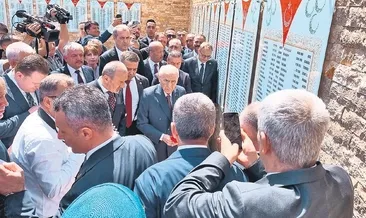 Ülkücü şehitlere vefa