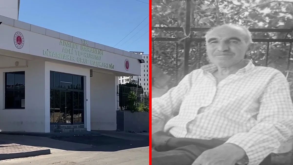 Diyarbakır'da babasını öldüren şüphelinin adliyeye sevk edilmesi