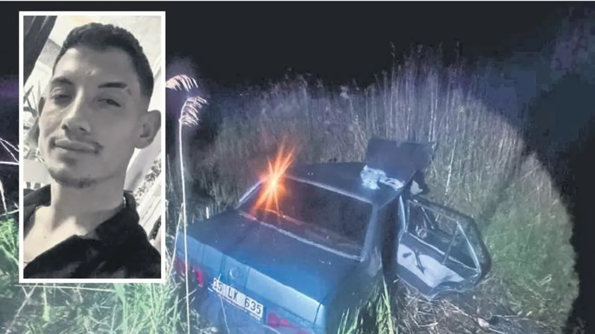 Otomobil kanala uçtu: 2 ölü, 5 yaralı