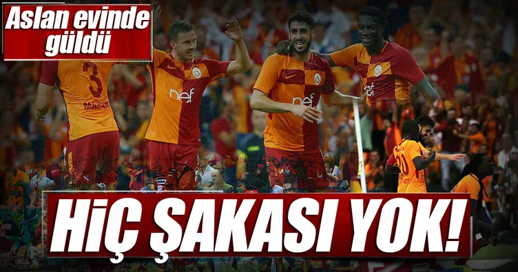 Aslan’ın hiç şakası yok: 3-0