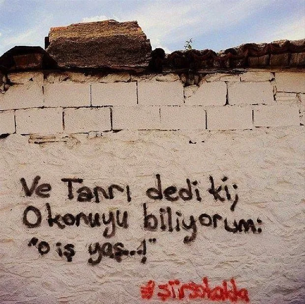 İlginç duvar yazıları Son Dakika Haberler