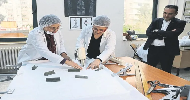 Üretilen maskeler kamuya dağıtılacak