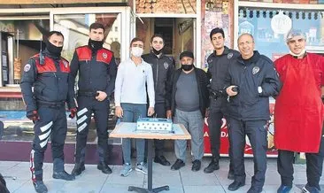 Vatandaşlardan polise sürpriz