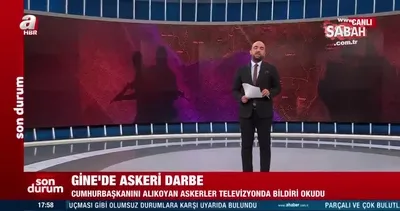 Son dakika haberi | Gine’de darbe! Cumhurbaşkanı Conde gözaltına alındı | Video