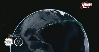 SpaceX, ISS’ye 3 astronot ve 1 kozmonot gönderdi | Video