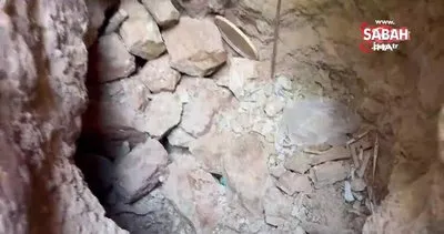 3 defineciye mezar olan mağara ve tüneller ilk kez böyle görüntülendi | Video