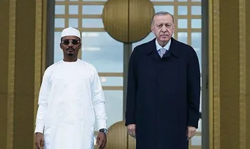 Başkan Erdoğan, Çad Devlet Başkanı Itno’yu resmi törenle karşıladı #ankara