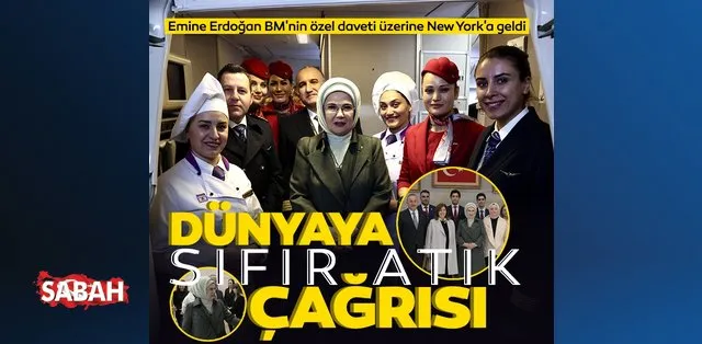 The First Lady Erdogan Visits New York by Special Invitation from the UN: A Global Appeal for “Zero Waste”
