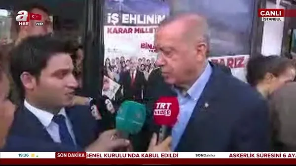 Başkan Erdoğan, Sarıyer'de vatandaşlarla bir araya geldi