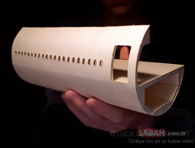 İşte karşınızda dünyanın en gerçekçi kağıt uçağı!