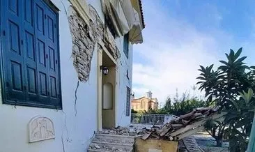 Deprem, Sisam’da bazı kilise ve evlerde hasara neden oldu