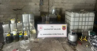 Sahte zeytinyağını satamadan yakalandı