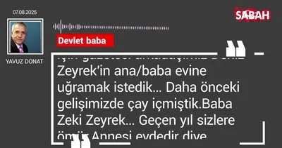 Yavuz Donat | Devlet baba