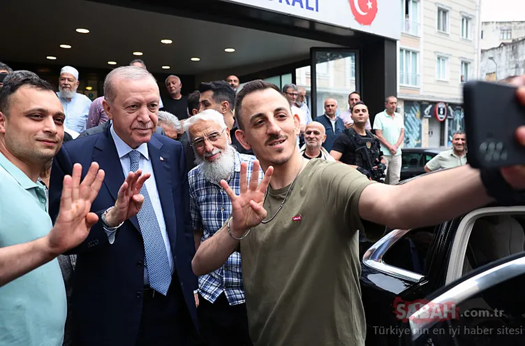 Başkan Erdoğan’dan sürpriz ziyaret: Vatandaşlarla bir araya geldi, sohbet etti