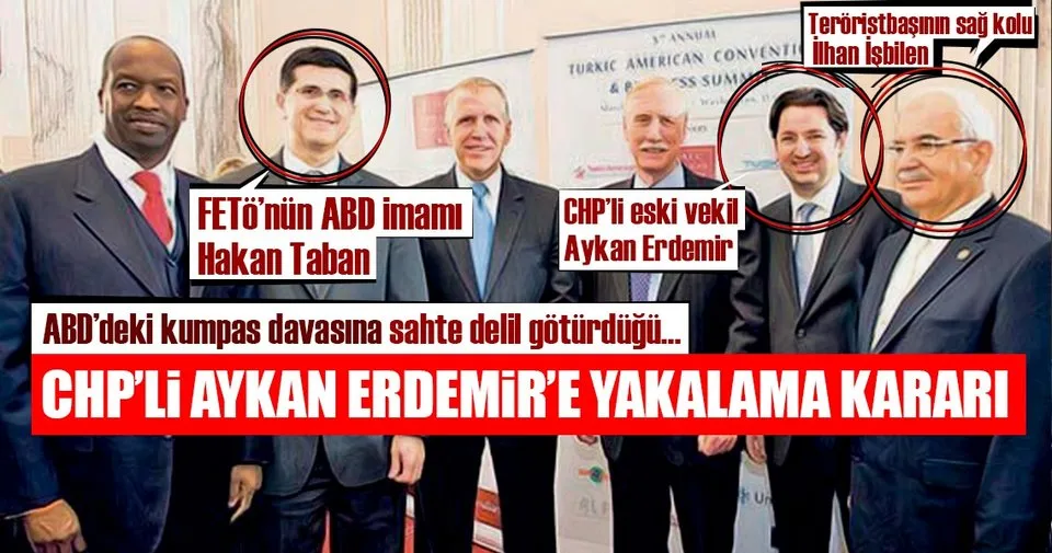 CHP&amp;#39;li eski vekil Aykan Erdemir&amp;#39;e yakalama kararı! - Son Dakika Haberler
