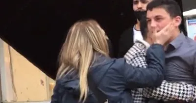 Son dakika: İstanbul’da sevgilisine söz yüzüğü vermeye çalışan gence kızın ailesinden feci dayak | Video