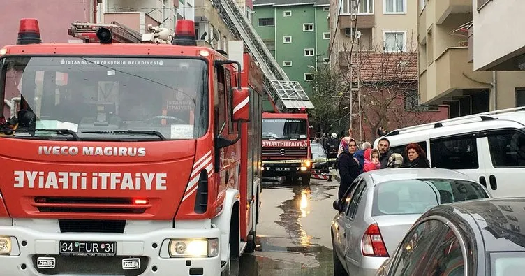 Pendik’te evde tüp patladı: 2 yaralı