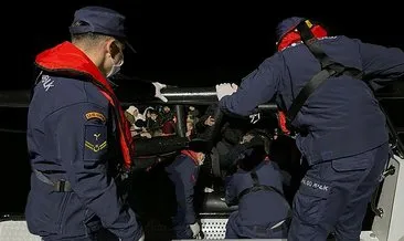 Muğla açıklarında 106 düzensiz göçmen kurtarıldı