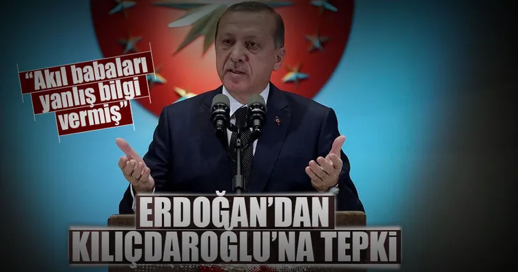 Erdoğan’dan Kılıçdaroğlu’na tepki