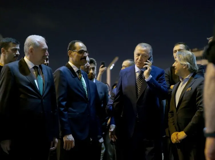 Cumhurbaşkanı Erdoğan, Taksim Camii inşaatını ve AKM’yi inceledi