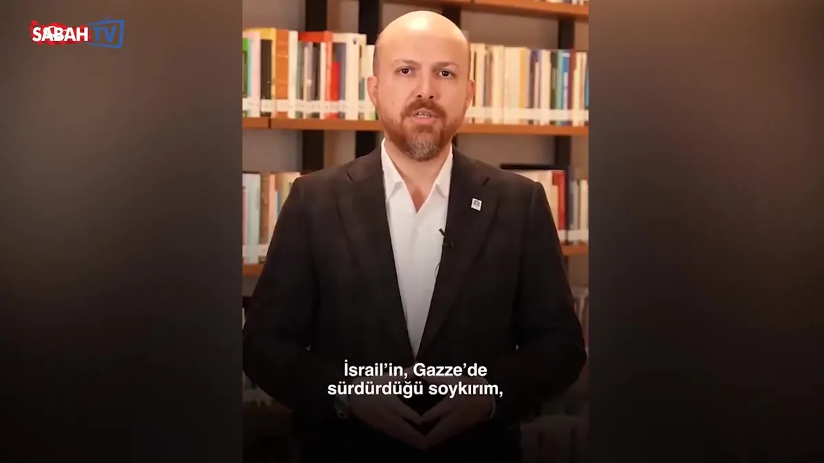 Bilal Erdoğan’dan 1 Ocak Gazze yürüyüşü çağrısı: Sinmiyoruz, susmuyoruz videosunu izle Bilal Erdoğan’dan 1 Ocak Gazze yürüyüşü çağrısı: Sinmiyoruz, susmuyoruz videosunu izle