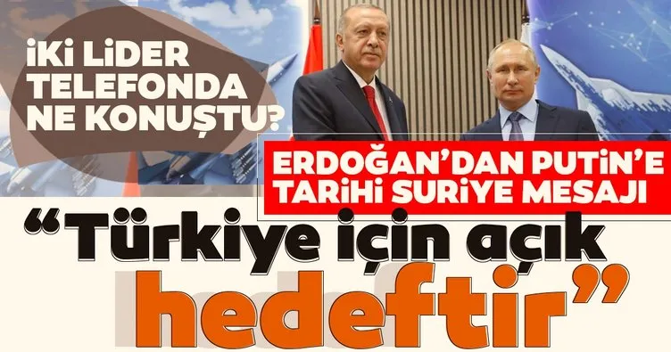 Son dakika haberi: Başkan Erdoğan ile Putin'in son dakika görüşmesinde neler konuşuldu? Başkan Erdoğan'dan tarihi İdlib mesajı!