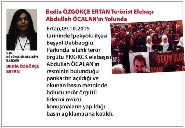 İçişleri Bakanlığı açıkladı! İşte HDP'li Diyarbakır, Van ve Mardin Büyükşehir Belediye Başkanlarının görevden alınma gerekçeleri