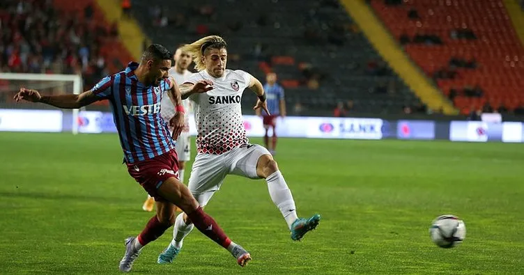 Son dakika: Trabzonspor - Gaziantep FK maçında gol sesi çıkmadı! Lider 3 haftadır kazanamıyor