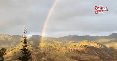 Artvin’de mest eden gökkuşağı manzarası | Video