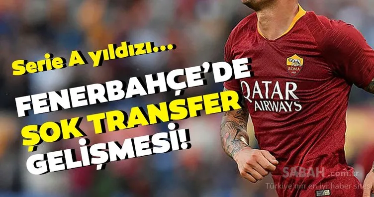 Son dakika: Fenerbahçe’de şok transfer gelişmesi! Serie A yıldızı...
