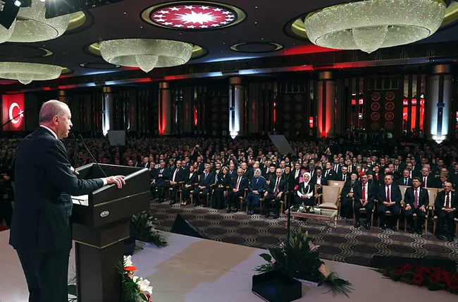 SON DAKİKA! Başkan Erdoğan'dan tarihi günde tarihi mesajlar: Terörün sıfırlandığı Türkiye'yi inşa edeceğiz