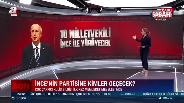 Son dakika: CHP'den 10 milletvekili Muharrem İnce'nin partisine geçecek | Video