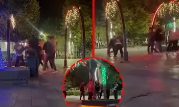 Bolu’da korku dolu anlar! İki grup arasında çıkan kavga kanlı bitti: Tekmeler yumruklar havada uçuştu! #bolu