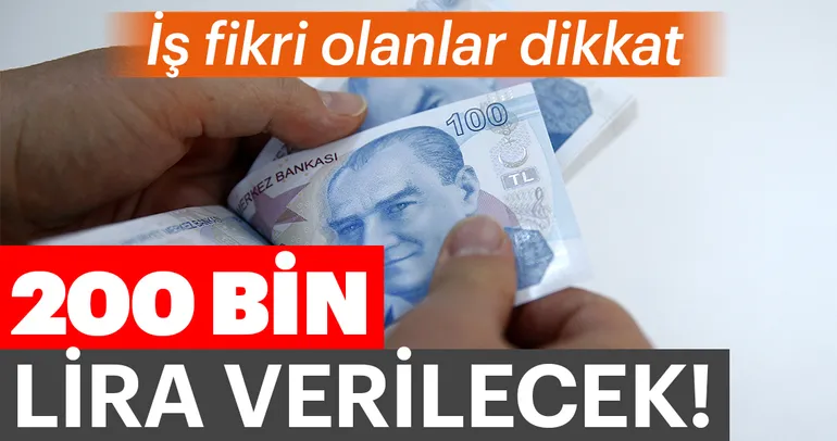 Genç girişimciye 200 bin lira hibe
