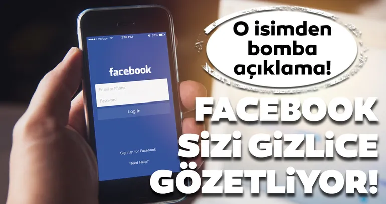 Facebook sizi gizlice gözetliyor!