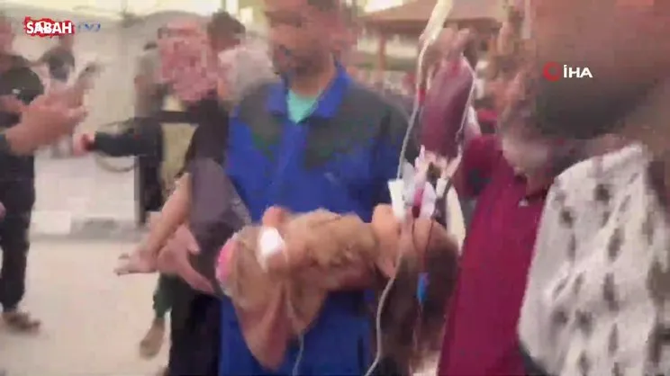 İsrail, Avrupa Hastanesi'ne saldırı düzenledi: 16 ölü, 70 yaralı | Video