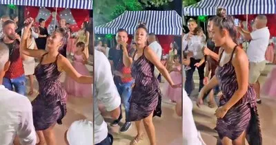Fenomen gelin adayı Solmaz Çiros’un çılgın dans figürleri sosyal medyada olay oldu