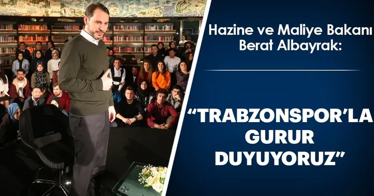 Bakan Albayrak’ın Trabzonspor sevdası