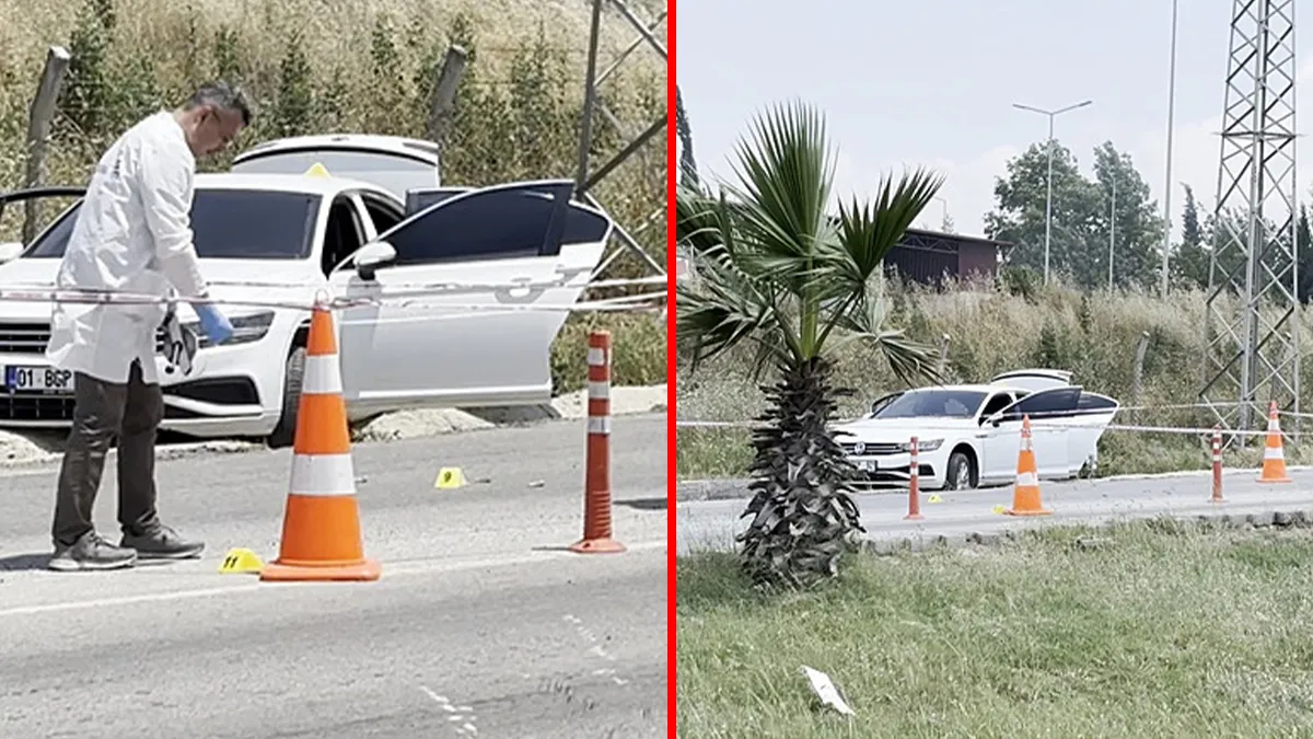 Osmaniye’de cezaevi önünde dehşet saçtı! Kurşun yağmuruna tutup otomobille kaza yaptı: Araç gasp edip kaçtı!