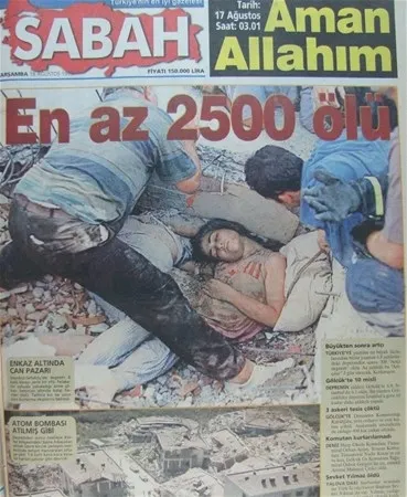 17 Ağustos 1999.. Türkiye'yi yıkan depremin acı görüntüleri