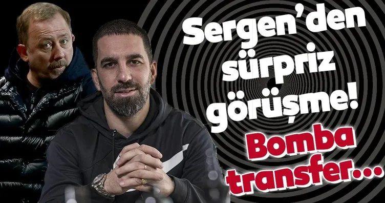 Sergen Yalçın’dan flaş görüşme! Beşiktaş’tan bomba transfer...