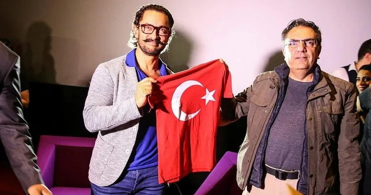 Aamir Khan İstanbul’da...