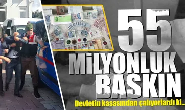 Sahtecilere 55 milyonluk darbe!