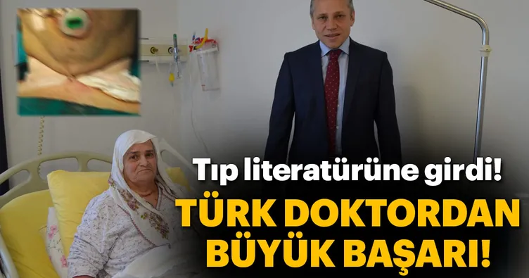 Türk doktordan büyük başarı!