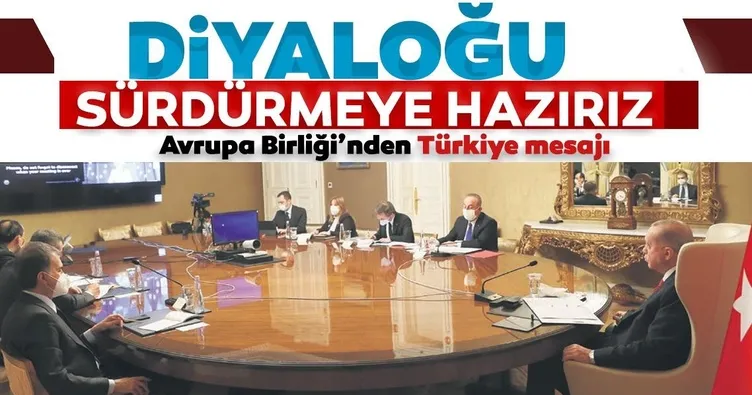 Diyaloğu sürdürmeye hazırız