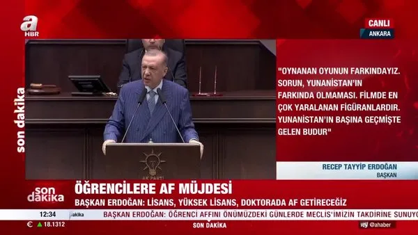 Başkan Erdoğan'dan AK Parti grup toplantısında önemli açıklamalar | 15.06.2022