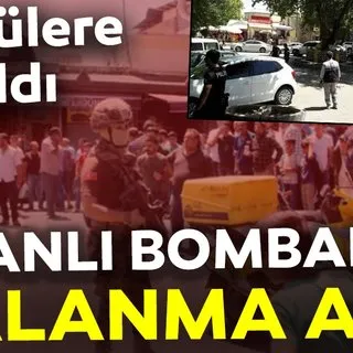 Şanlıurfa'da canlı bombanın yakalanma görüntüleri ortaya çıktı