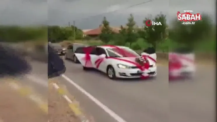 Arkadaşlarından damada ilginç sürpriz | Video